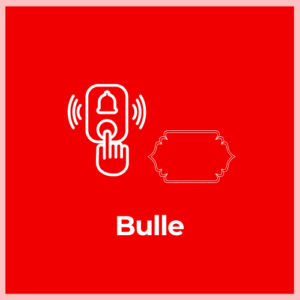 Doorbell Plaque - Bulle