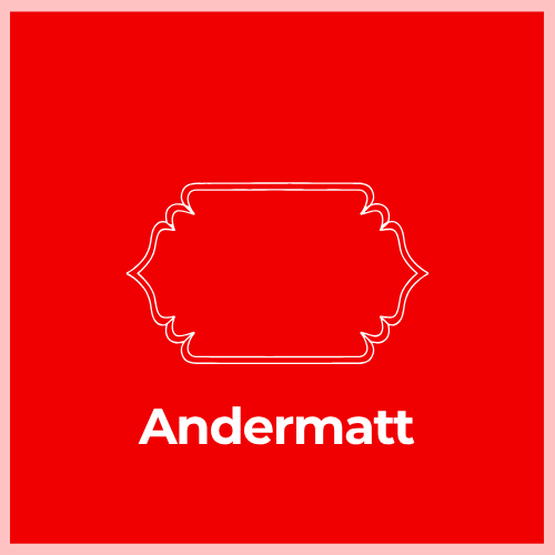Mailbox Plaque -Andermatt