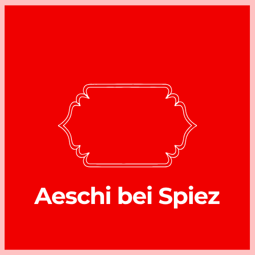 Mailbox Plaque -Aeschi bei Spiez